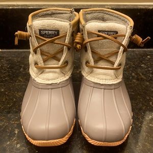 Size 11 toddler Sperry Duck Boots